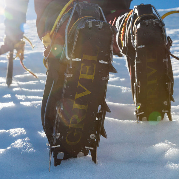 Grivel G12 New Matic Evo Crampons With Antiball Plates - Summits