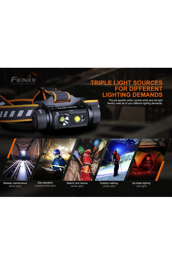 Fenix - Headlamp HM70R (1,600 lumens)