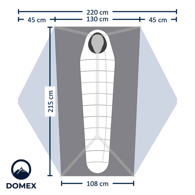 Domex Scout 1-2 Person Tent