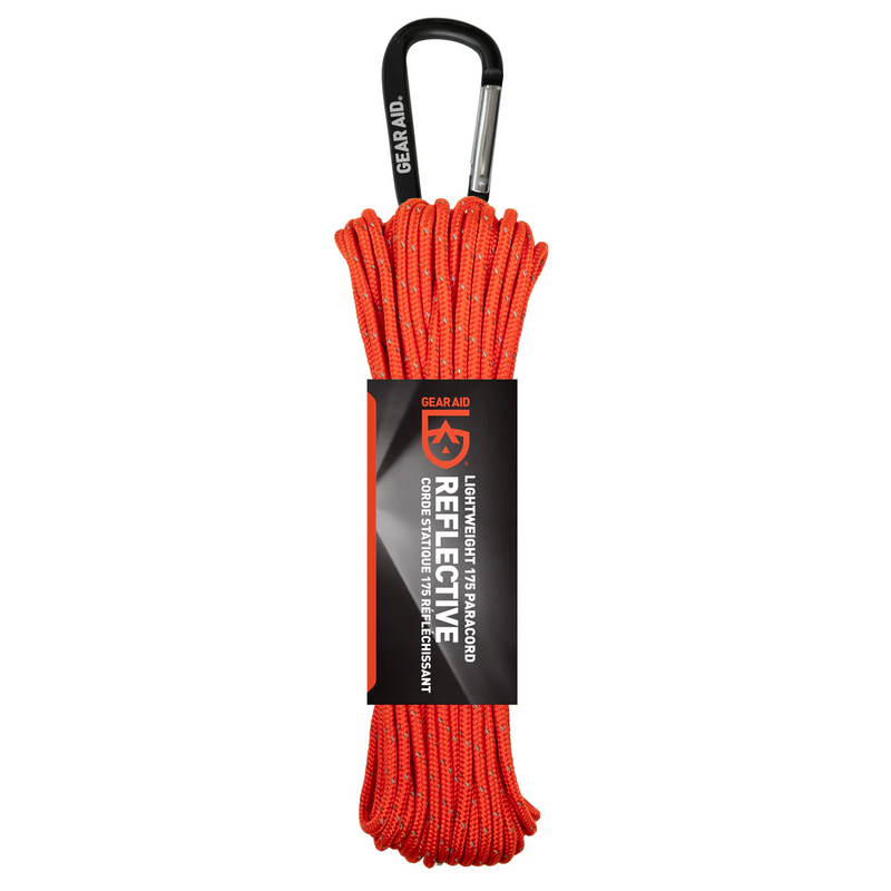 Gear Aid Orange Reflective 175 Light Paracord 2mm / 30m