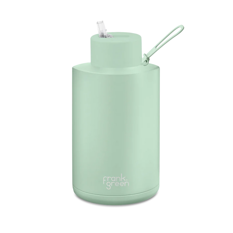 Frank Green Ceramic 68oz Reusable Bottle with Straw