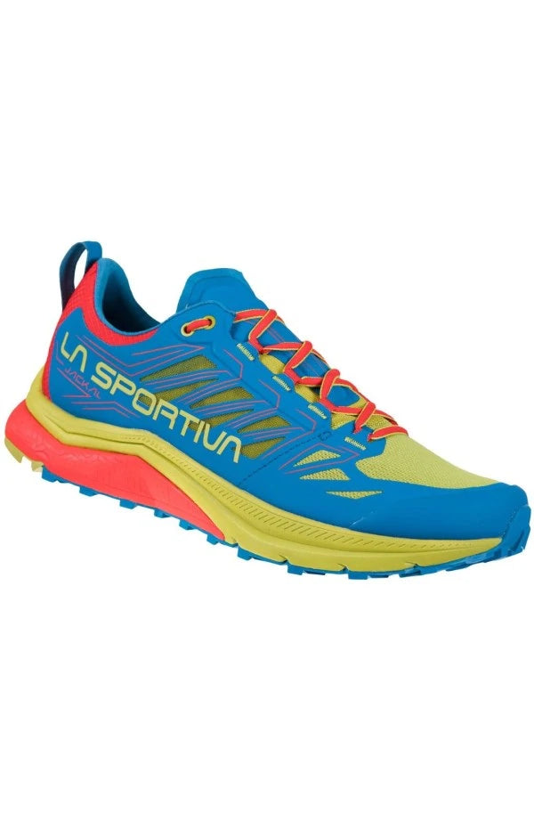 La Sportiva Jackal Mens Running Shoe, Neptune/Kiwi