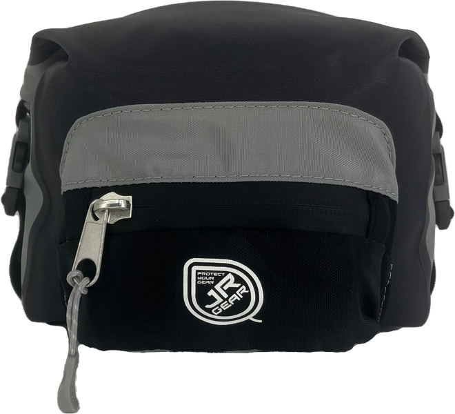 JR Gear Roll Top Waist Bag - Black