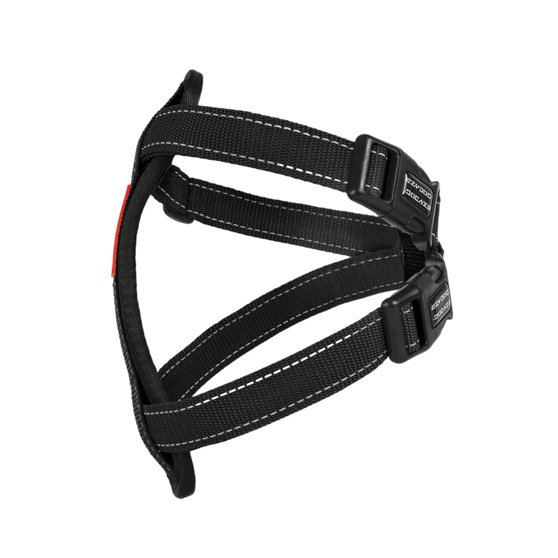 EzyDog Chest Plate Harness Black XS