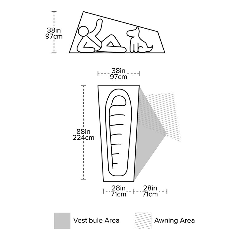 Big Agnes Copper Spur HV UL1 Bikepack Tent