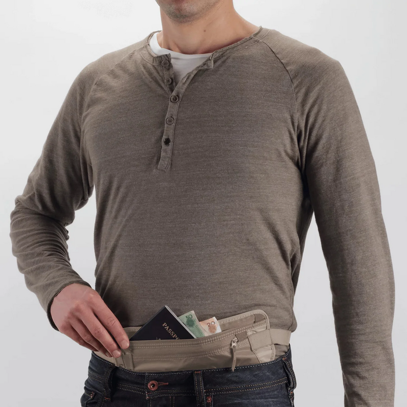 Eagle Creek Undercover Money Belt Deluxe - Khaki