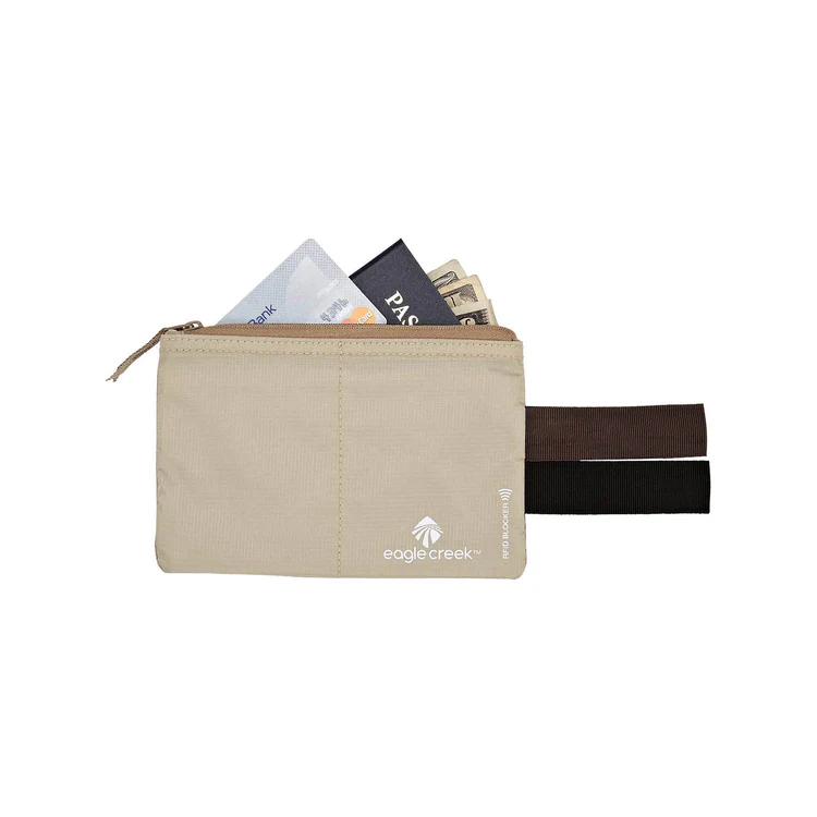 Eagle Creek RFID Blocker Hidden Pocket - Tan