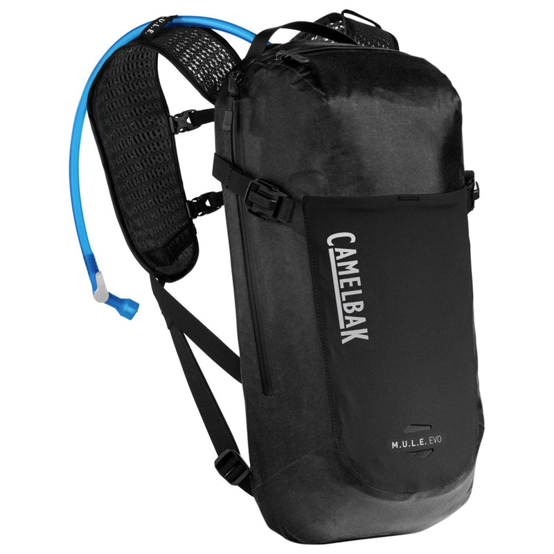 CamelBak M.U.L.E. Evo 12 Hydration Pack 3 Ltr, Black/Silver