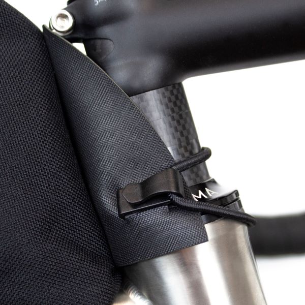 Restrap Bolt On Top Tube Bag 0.8L - Black