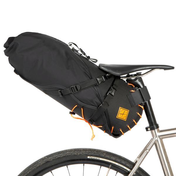 Restrap Saddle Bag 18L - Black/Orange