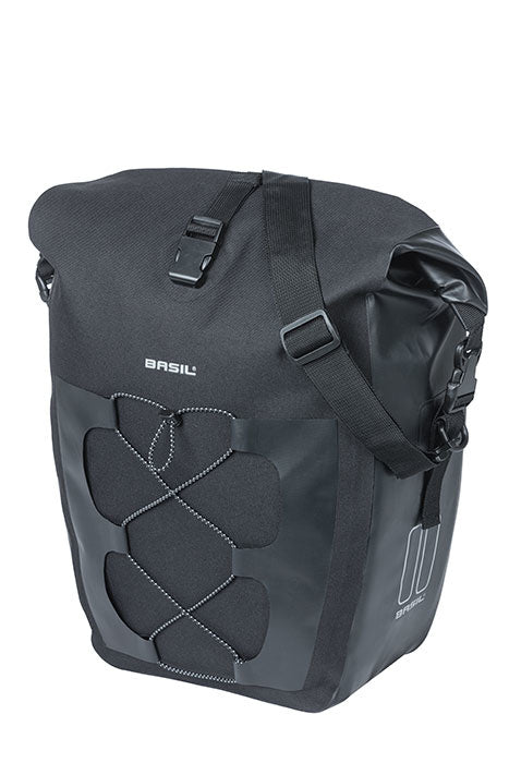 Basil Navigator Large Waterproof Single Bike Bag Black