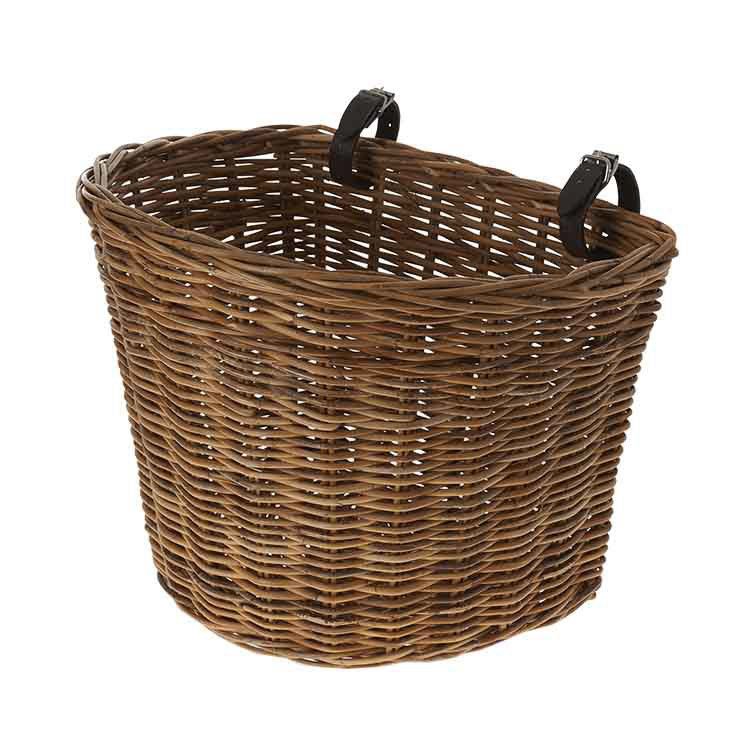 Basil Darcy Rattan Bike Basket