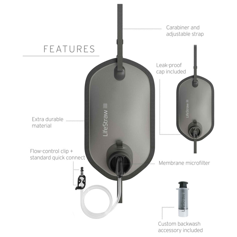 LifeStraw Peak Series Gravity Filter System 8L
