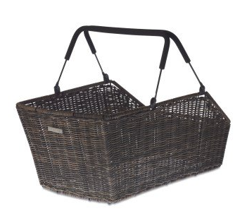 Basil Centro Rattan Look Multi Rear Bike Basket (MIK compatable)