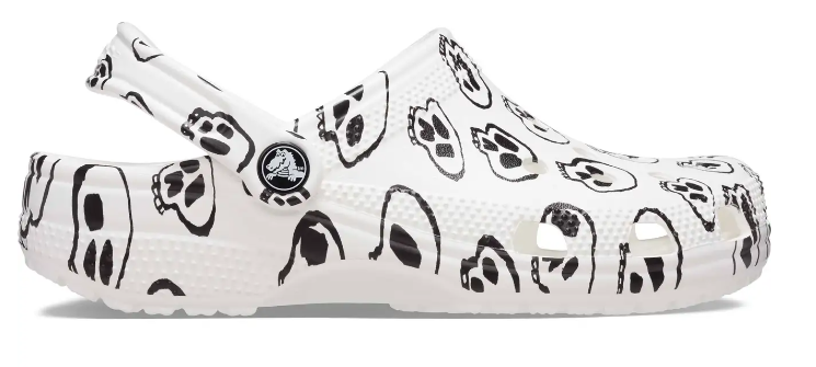 Crocs Classic Clogs Skull Print