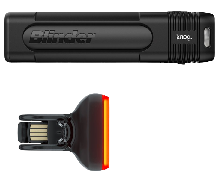 Knog Blinder 900 + Blinder Square Bike Light Set