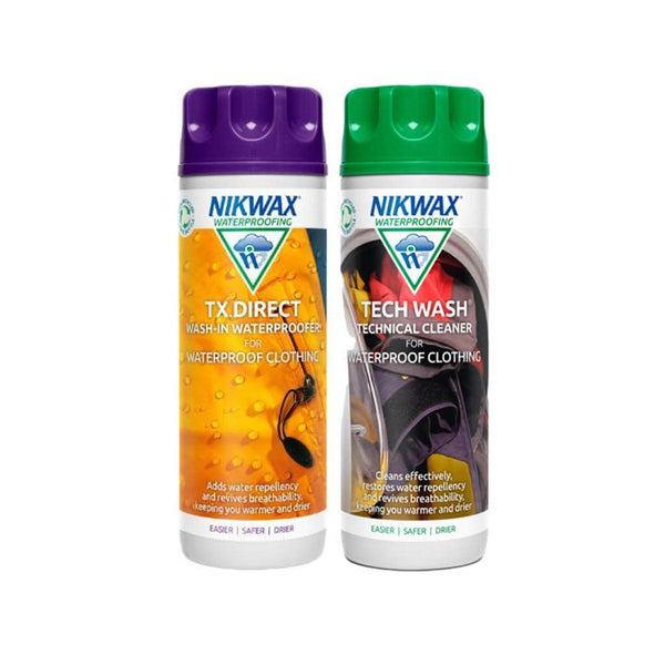 Nikwax Tech Wash 150ml + TX Direct Wash-In 100ml