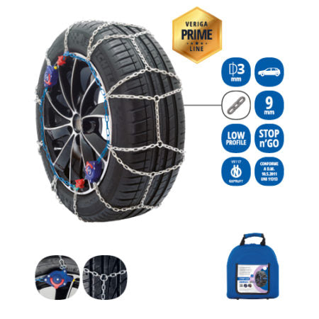 Veriga Stop & Go 9mm Auto Snow Chains